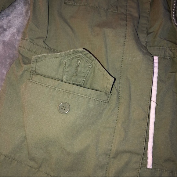 GAP green olive Utility jacket - Picture 4 of 11